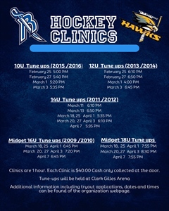 Clinic Dates Announced!