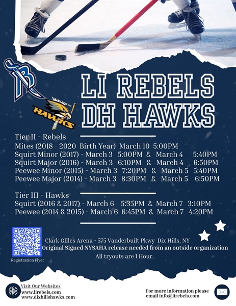 Tryout and Brush Up Information is Out!