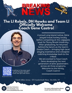 REBELS ADD GOALIE COACH TO STAFF